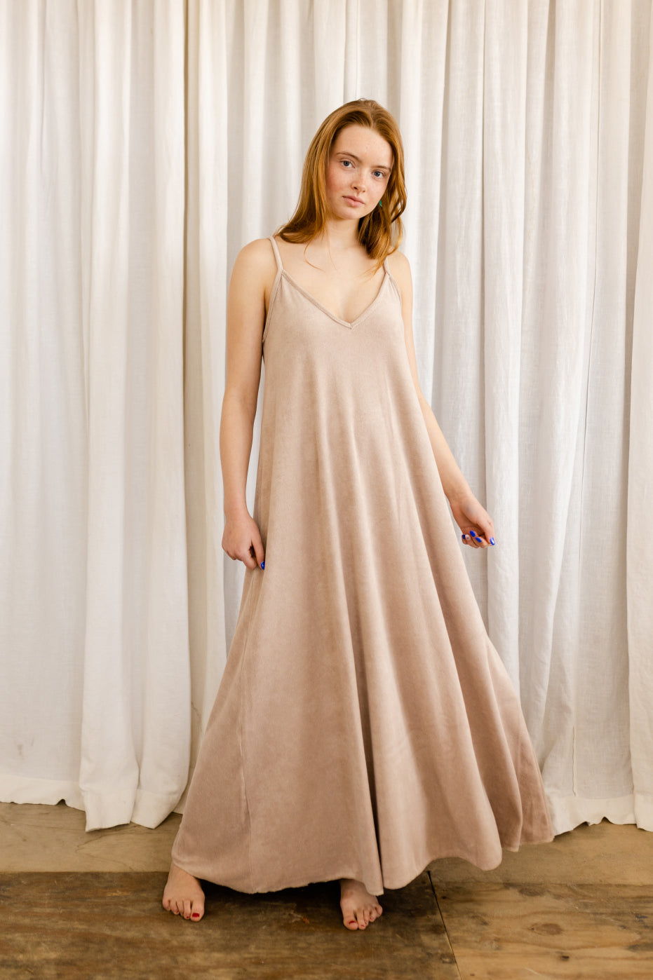 Endless Summer Dress - Soft Taupe Tropical Panda Endless Summer Dress - Soft Taupe Tropical Panda